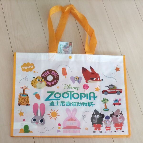 上海ディズニーランド ズートピア ショッピングバッグ