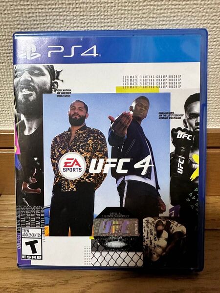 UFC4 北米版 PS4 プレステ4 ソフト版 ゲームソフト