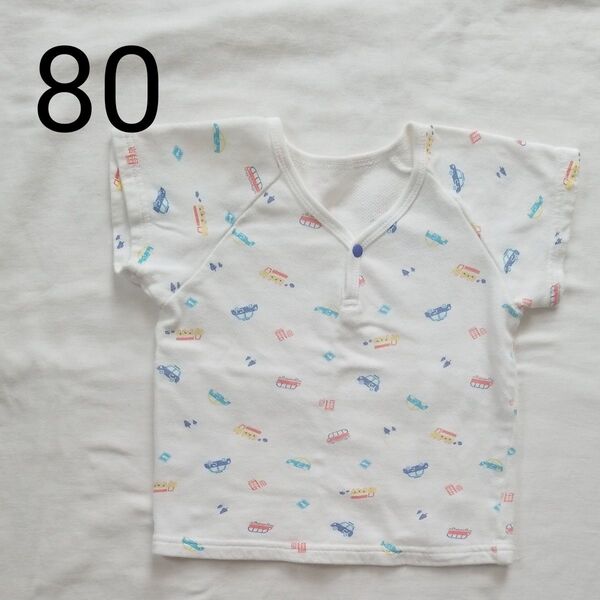 アカチャンホンポ カットソー 半袖Tシャツ 半袖 Tシャツ 80cm くるま 綿100%
