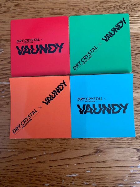 VAUNDY×DRY CRYSTAL ステッカー 4枚 バウンディ