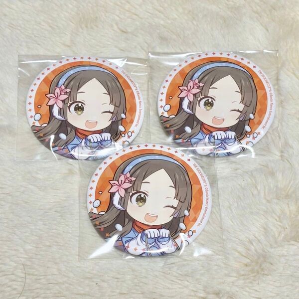 学園アイドルマスター 千奈 狭山スキー場 缶バッジ