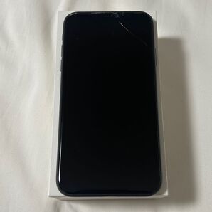 【ジャンク品】iPhone11 ブラック 259GB 画面割れ SIMロック auキャリア