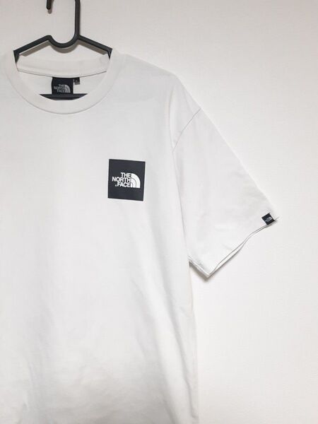 ★美品★ THE NORTH FACE 半袖Tシャツ プリントロゴ ホワイト L