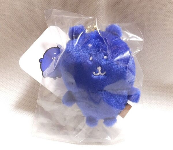 ナガノキャラクターズ カラーなナガノのくまマスコット ロイヤルブルー 自分ツッコミくま