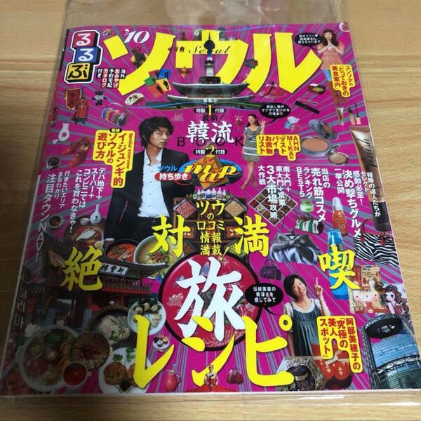 希少雑誌☆るるぶソウル '10 旅行雑誌一冊 2009年イジュンギ