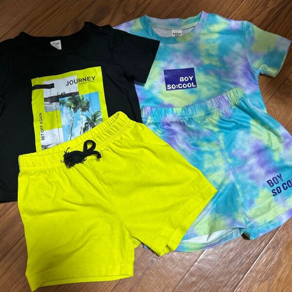 SHEIN セットアップ Tシャツ ハーフパンツ 6-12M 80 半袖