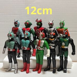 ☆仮面ライダー ソフビ 10体セット 栄光の10人ライダー☆