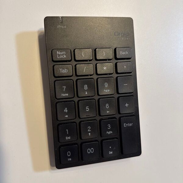 Digio テンキー ブラック ワイヤレス Excel入力に 無線