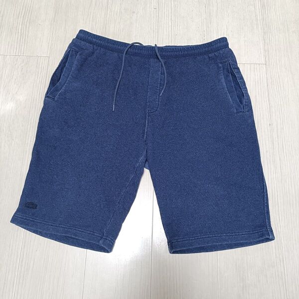 ラコステ スウェット ショートパンツ インディゴブルー US33(L-XL相当)