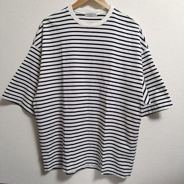 トゥモローランド オーバーサイズ ビッグシルエット ボーダーTシャツ Sサイズ