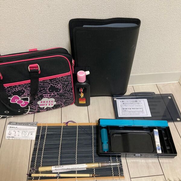 小学生向け 習字セット キティちゃん ハローキティ