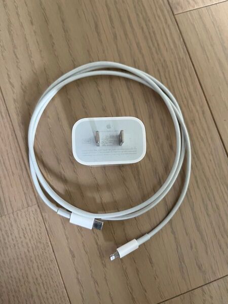 Apple USB-C電源アダプタ 20W USB-C Lightning ケーブル iPhone 充電器 純正 中古