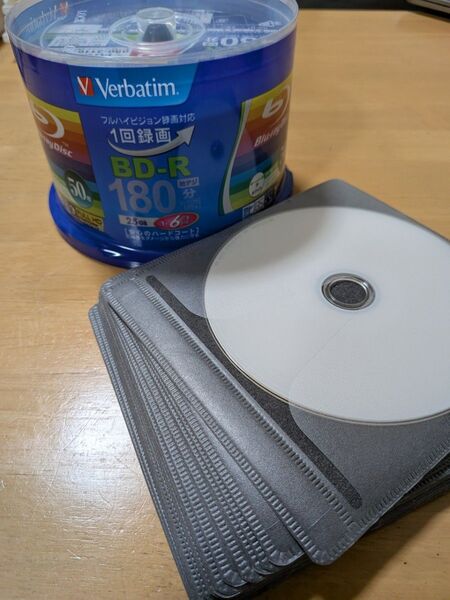 値下げ!!【30枚セット】 Verbatim 1回録画用 ブルーレイディスク BD-R 25GB 50枚 片面1層 1-6倍速