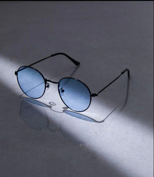 ADRER UV cut prettier sunglasses ブルー系