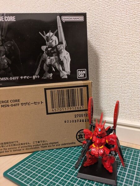 FW GUNDAM CONVERGE CORE RX-93ff νガンダム & MSN-04FF サザビー単品
