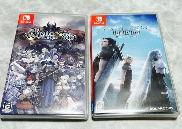 【Switch】 ユニコーンオーバーロード&クライシスコアーファイナルファンタジーVIIーリユニオン セット売り