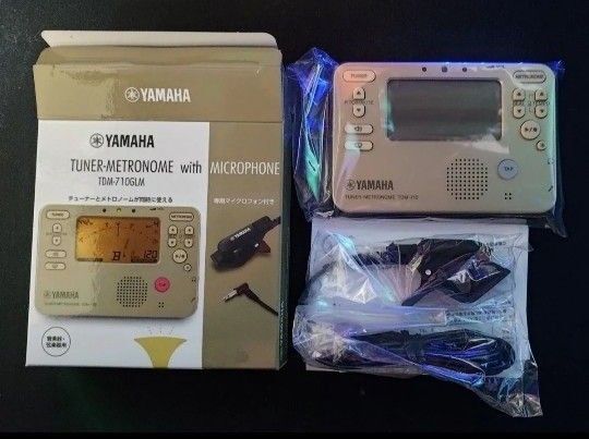 YAMAHA チューナーメトロノーム TDM-710GLM ゴールド 未使用品
