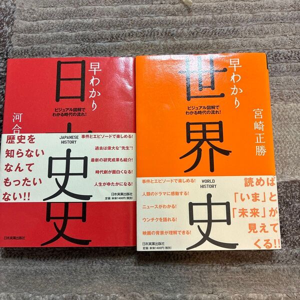 早わかり日本史&世界史 2冊セット