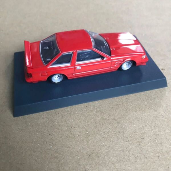 アオシマグラチャンコレクション 1/64 10ソアラ 赤