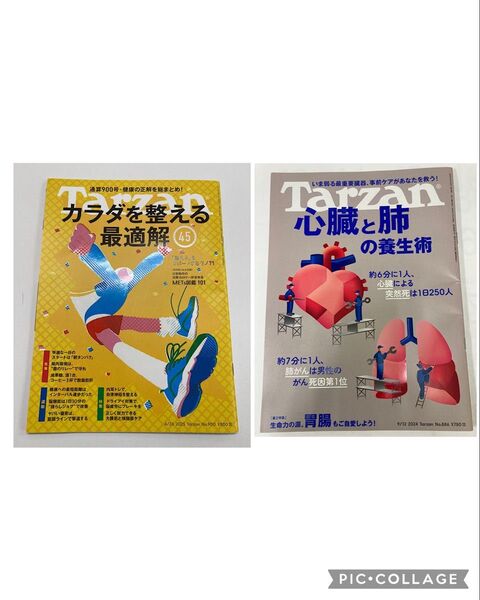 Tarzan ターザン 雑誌 2冊