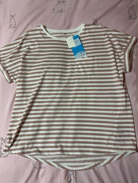 しまむらCLOSSHIボーダーTシャツ