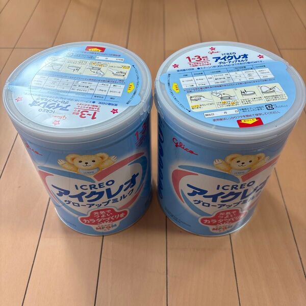 ICREO アイクレオ グローアップミルク 2缶セット グリコ フォローアップミルク 粉ミルク