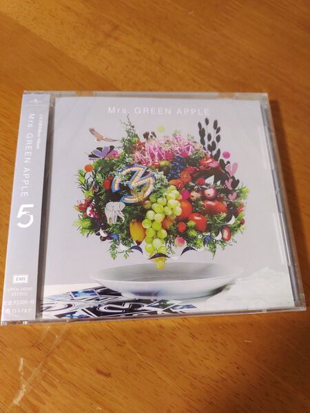 Mrs GREEN APPLE ミセスグリーンアップル (通常盤) 5 新品未開封品です。
