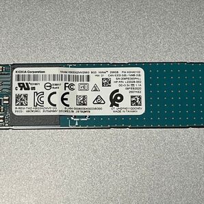【1529時間】KIOXIA SSD 256GB KBG30ZMV256G M.2 2280 NVMe