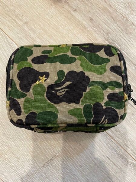 エイプ a bathing ape ポーチ 日本製 アベイシングエイプ