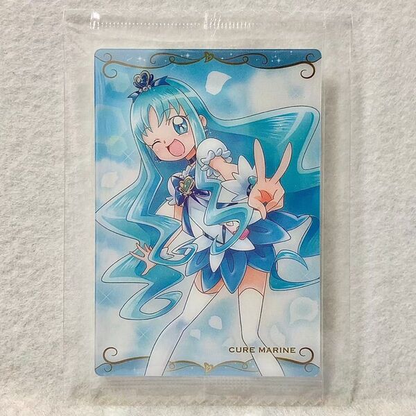 【内袋未開封☆】プリキュア カード ウエハース4 キュアマリン N No.12