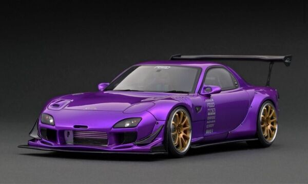 1/18 パープル メタリック FD3S RX-7 FEED Afflux model ignition イグニッションモデル