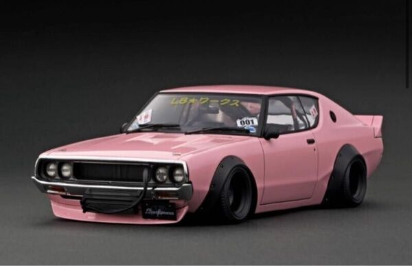 1/18 ケンメリ スカイライン 2Dr LB LB-WORKS ワークス イグニッションモデル