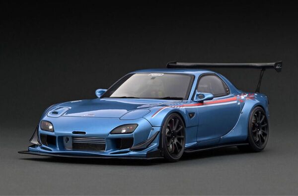 1/18 イグニッションモデル ライトブルー FEED RX-7 FD3S マツダ ignition model