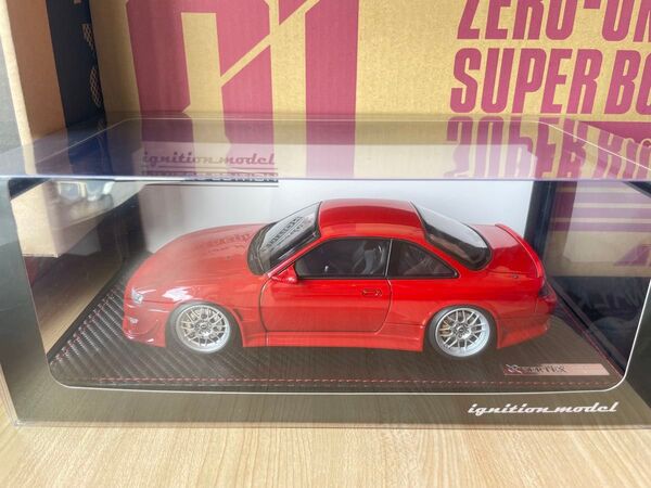 1/18 s14 シルビア レッド Red イグニッションモデル ignition model Nissan