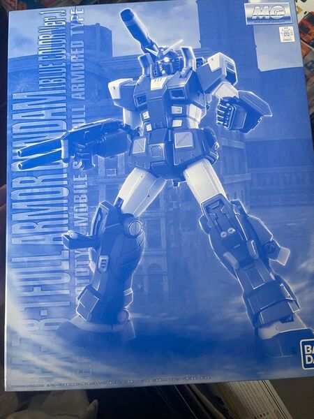 MG フルアーマーガンダム ブルーカラーVer 未組立 プラモデル 機動戦士ガンダム FA-78-1 ガンプラ