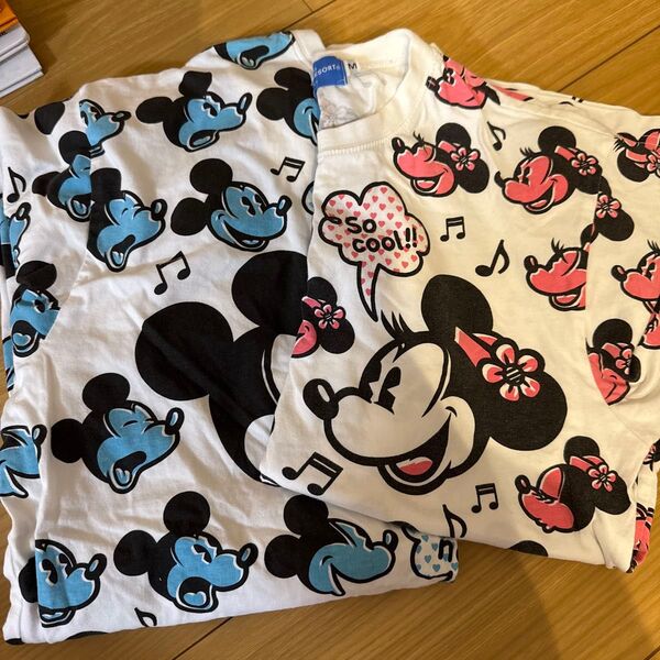 ディズニー 東京ディズニーリゾート カップル ペア Tシャツ M メンズ レディース