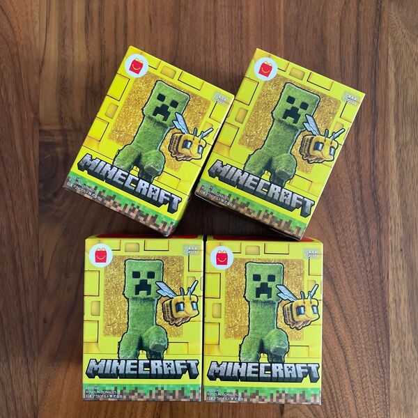 マクドナルド ハッピーセット マイクラ 第2弾 マック 4種類 コンプリート マインクラフト