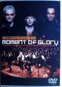 SCORPIONS 『 MOMENT OF GLORY モーメント・オブ・グローリー ベルリン・フィルハーモニー管弦楽団』日本盤【中古】DVD・スコーピオンズ