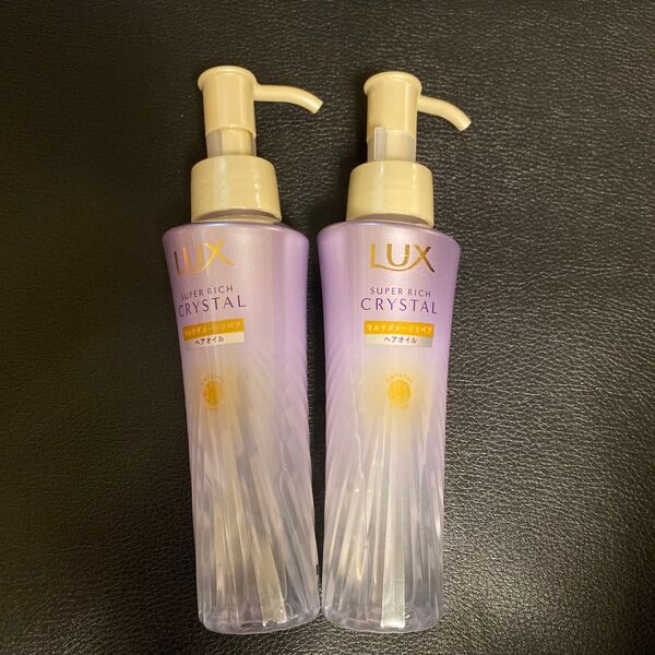 LUX スーパーリッチクリスタル マルチダメージリペア ヘアオイル 90ml ×2本