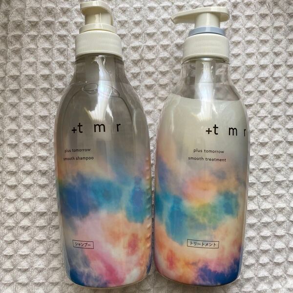 +tmr プラストゥモロー スムース シャンプー&トリートメントセット 本体470ml