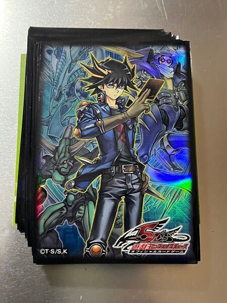 【中古】遊戯王5D’s カードプロテクター(スリーブ) 不動遊星 54枚