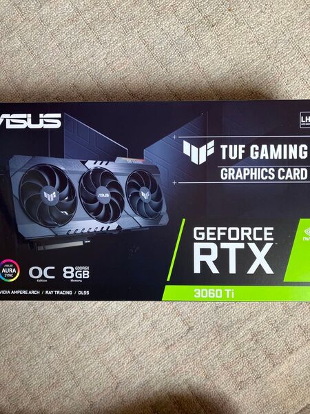 ASUS NVIDIA TUF GAMING GeForce RTX3060ti OC グラフィックボード