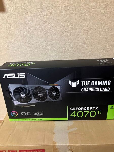 値下げ 美品 ASUS NVIDIA TUF Gaming GeForce RTX 4070 ti OC グラフィックボード