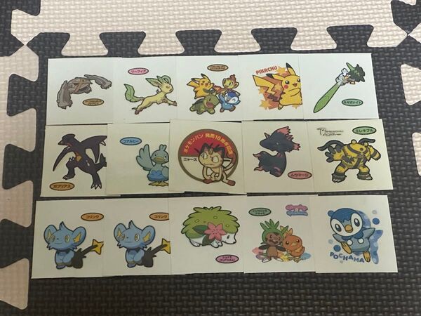 ポケモンデコキャラシール ポケモンパン 33枚