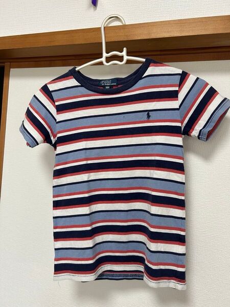 値下げ Polo by Ralph Lauren ストライプ Tシャツ 120