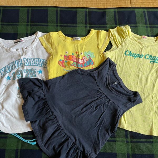 女の子 半袖Tシャツ 3枚セット 130cm