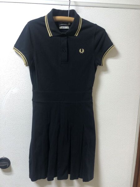 FRED PERRY フレッドペリー ポロワンピース ブラック 8