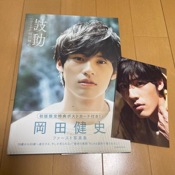 岡田健史 ファースト写真集 鼓動ポストカード付き