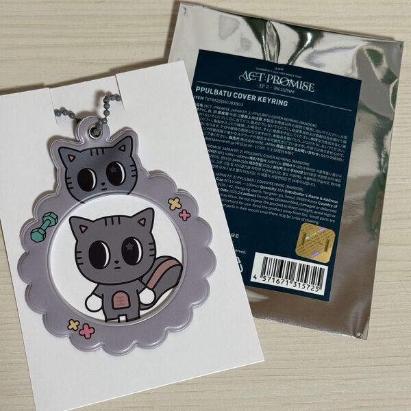 TXT PPULBATU COVER KEYRING プルバトゥ 缶バッジ カバー キーリング