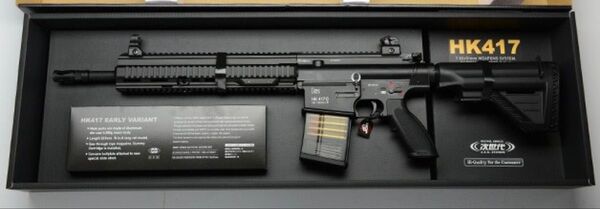 東京マルイ 次世代電動ガン HK417 ほぼ新品 スペアマガジン3個